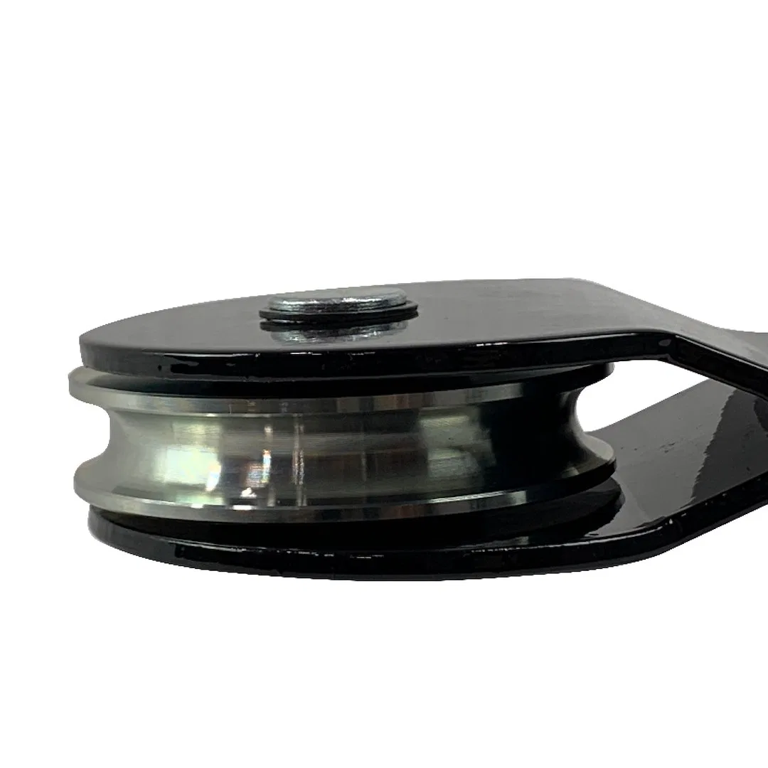 19139805 – OVERLAND VCL Winch Snatch Block, Standard Duty 16,000 Pound Capacity Black Gloss Steel